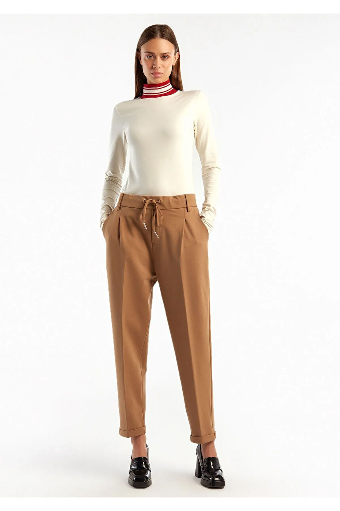 United Colors Of Benetton Kadın / Kız Kahverengi Pantolon (Model Kodu: 123A4Dı4Df00J )