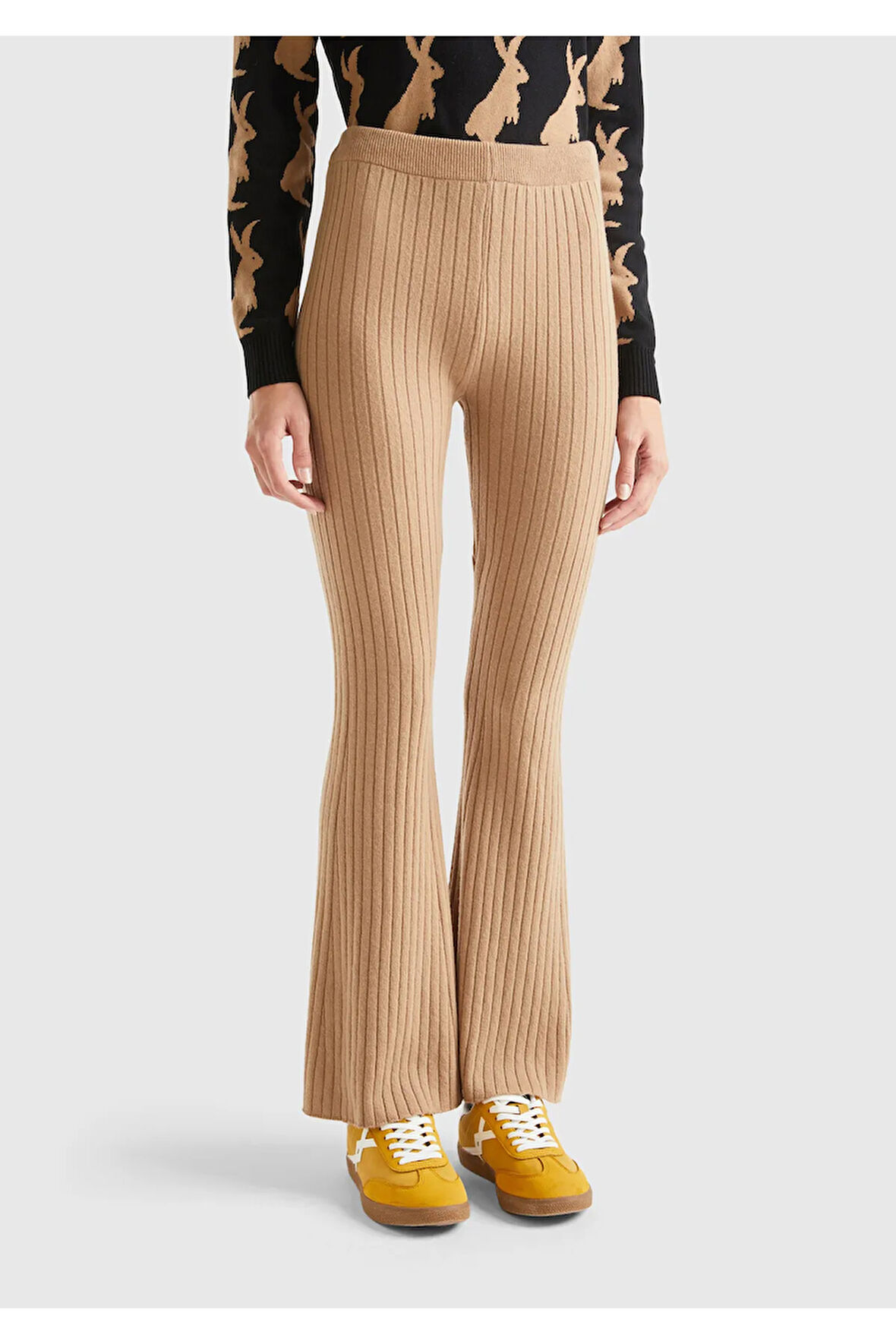 United Colors Of Benetton Kadın / Kız Kahverengi Pantolon (Model Kodu: 123A1044Df00G )