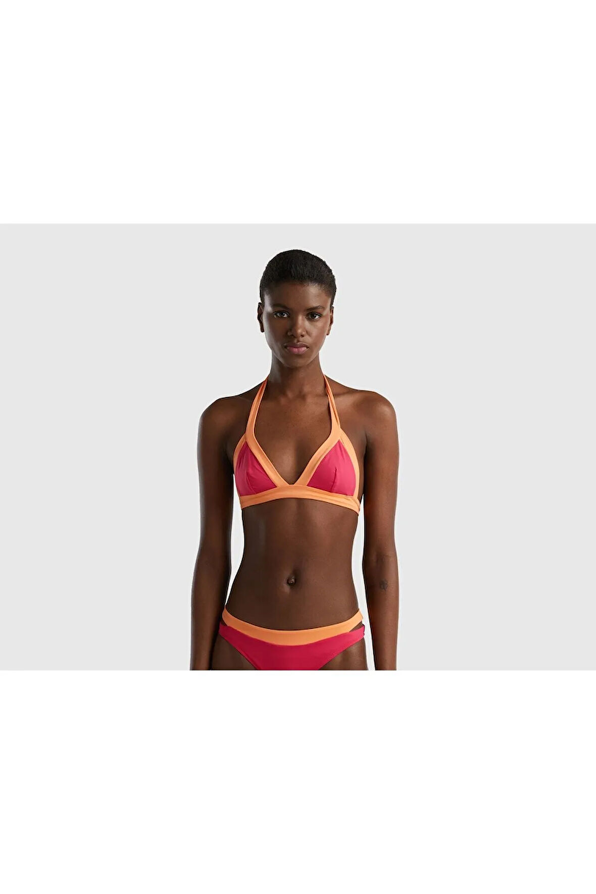 United Colors Of Benetton Kadın / Kız Pembe Bikini Üst (Model Kodu: 623P3P5H5R02A )