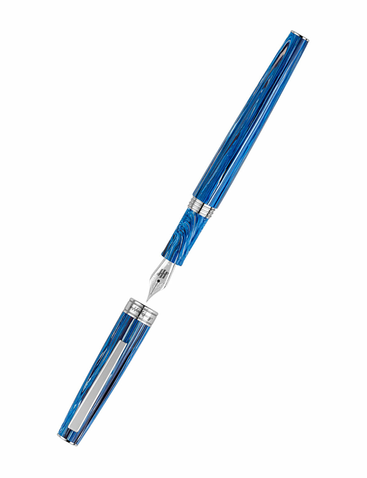 Montegrappa Armonia Greatness Starts Small Adriatic Sea Dolma Kalem - M Uç ISA1R3AB_6