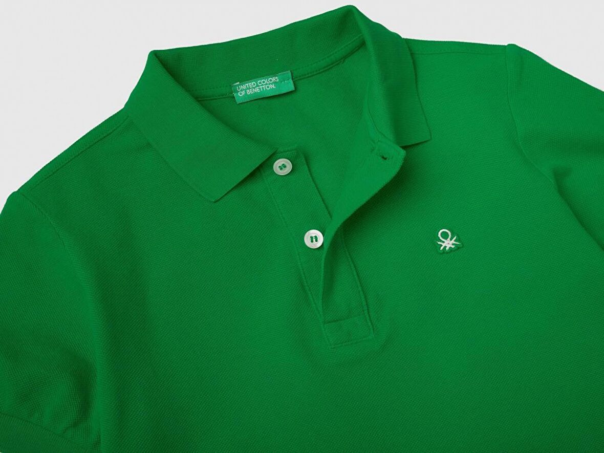 United Colors of Benetton 3089C300Q Polo Yaka Erkek Çocuk T-shirt