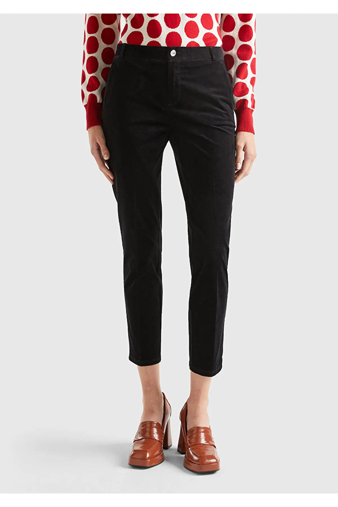 United Colors Of Benetton Kadın / Kız Siyah Pantolon (Model Kodu: 123A4Ah7Df020 )