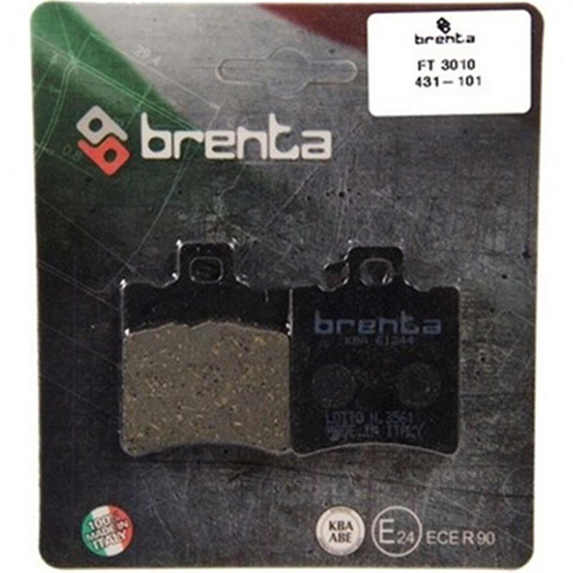 Brenta Organik Fren Balata Ft 3010 Paggıo Scarabeo 50cc Yamaha Aerox Neos 50cc