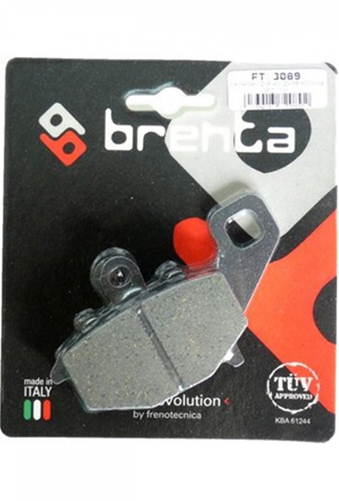 Brenta Organik Fren Balata Ft 3089 Kawasakı Er-6n Er-6f Kle 650 Versys Zx-6r [09-15] Arka Cf Moto 65