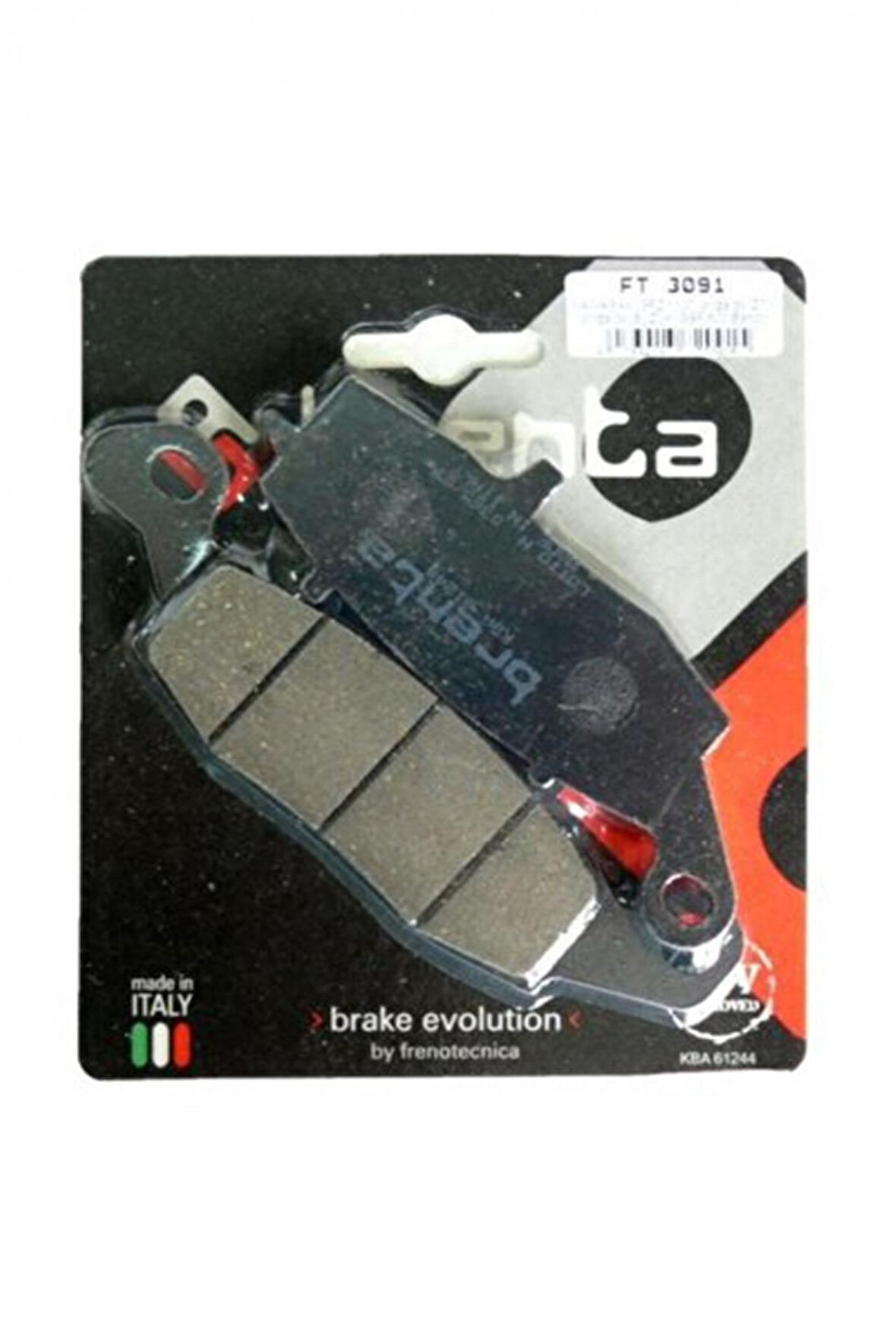 Brenta Organik Fren Balata Ft 3091 Ön Er-6f Er-6n Kle 650 Versys Dl 650 1000 V-strom M 800 1500 1600