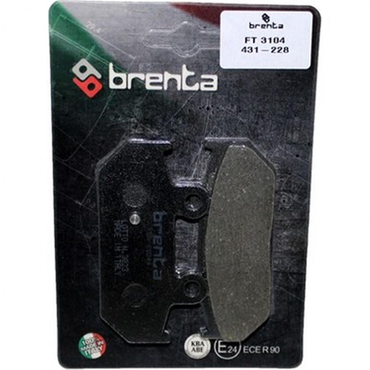 Brenta Organik Fren Balata Ft 3104 Suzukı An 250 K1/k2 Burgman 01/02 An 400 K1/k6 Burgman 01 / 06 Ar