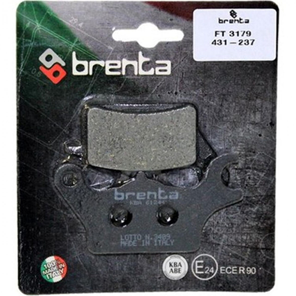 Brenta Organik Fren Balata Ft 3179 Ön Sol Yamaha Trıcıty Mw125 Mws125 Suzukı Address 110 Ön 2019 (35