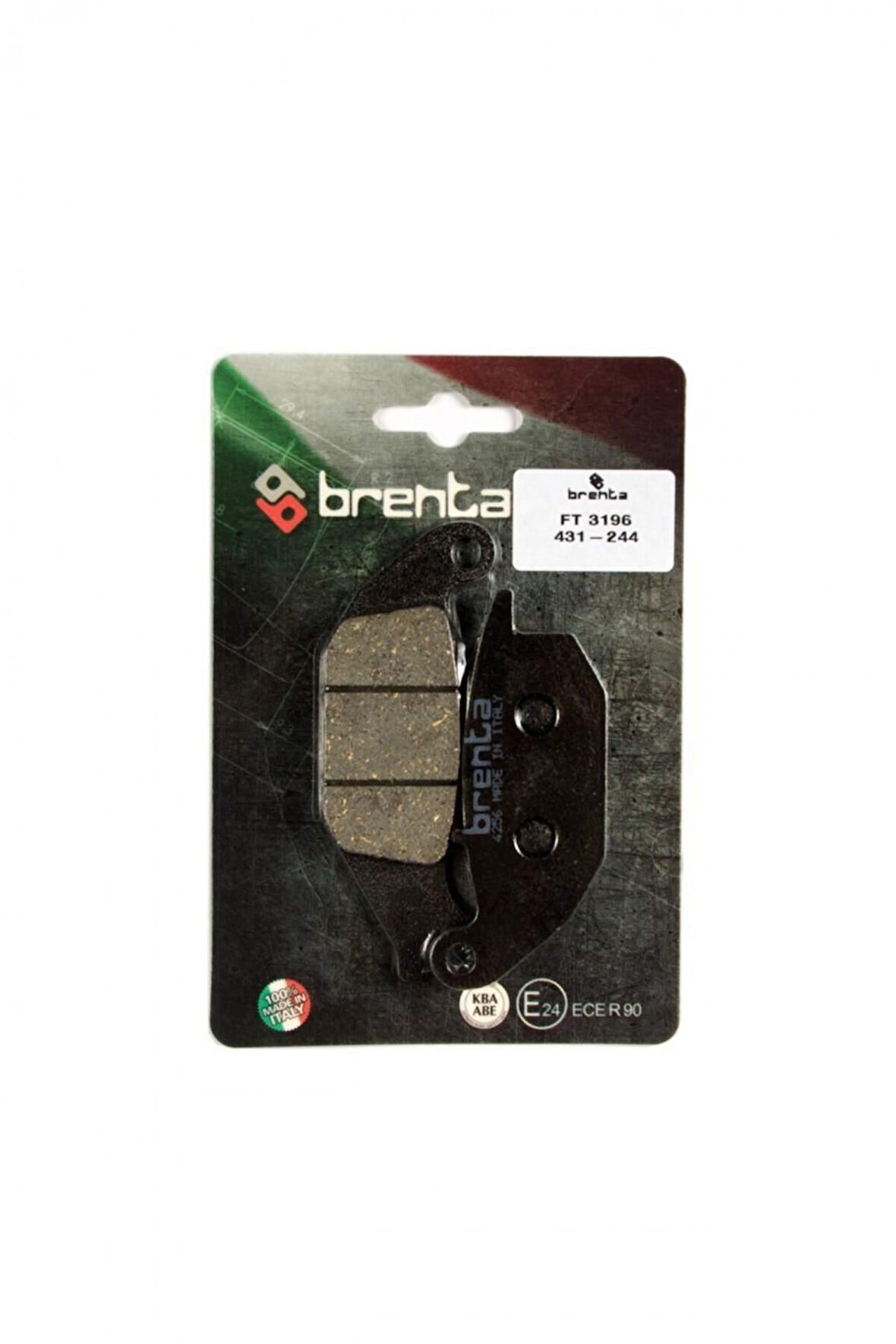 Brenta Organik Fren Balata Ft 3196 Arka Yamaha Trıcıty 125 Honda Cbr 125 2004 2010 221 Hero Thriller