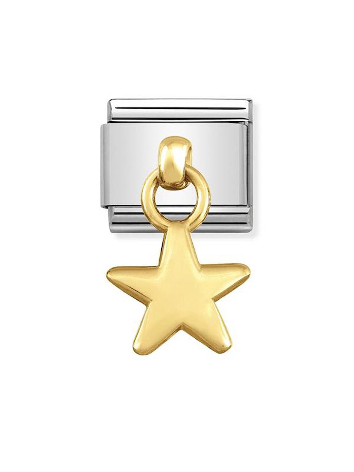 Composable Classic Dekoratif Charm - Charm Semboller - Yıldız - (05 Star) 18K Altın