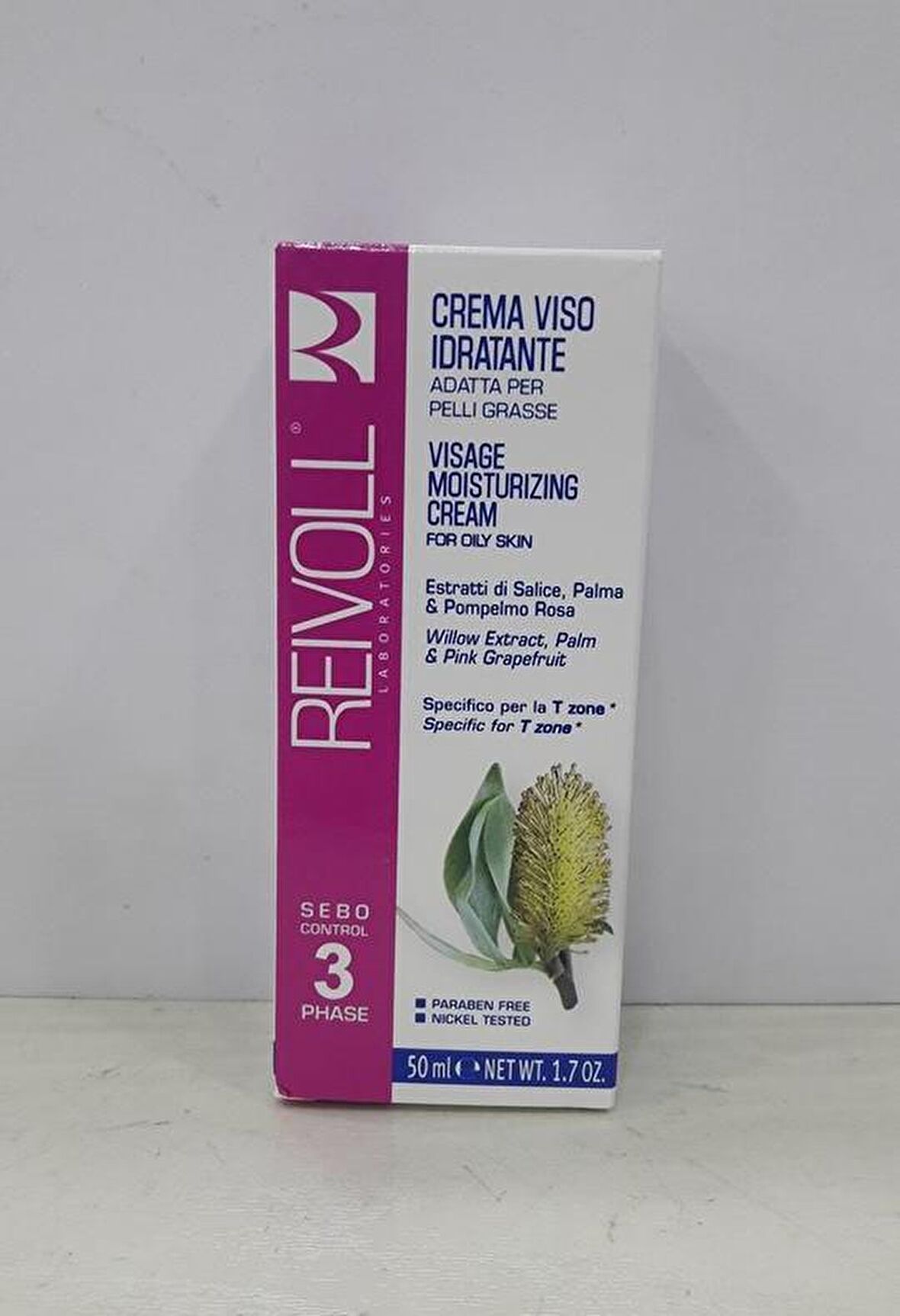 Reivoll Yağlı Akneli ve Sivilceli  Ciltler için Dengeleyici Yağsız Krem 50 ml