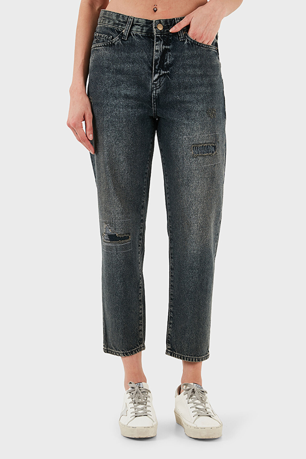 Armani Exchange Bayan Kot Pantolon XW000073 AF14470 MB001