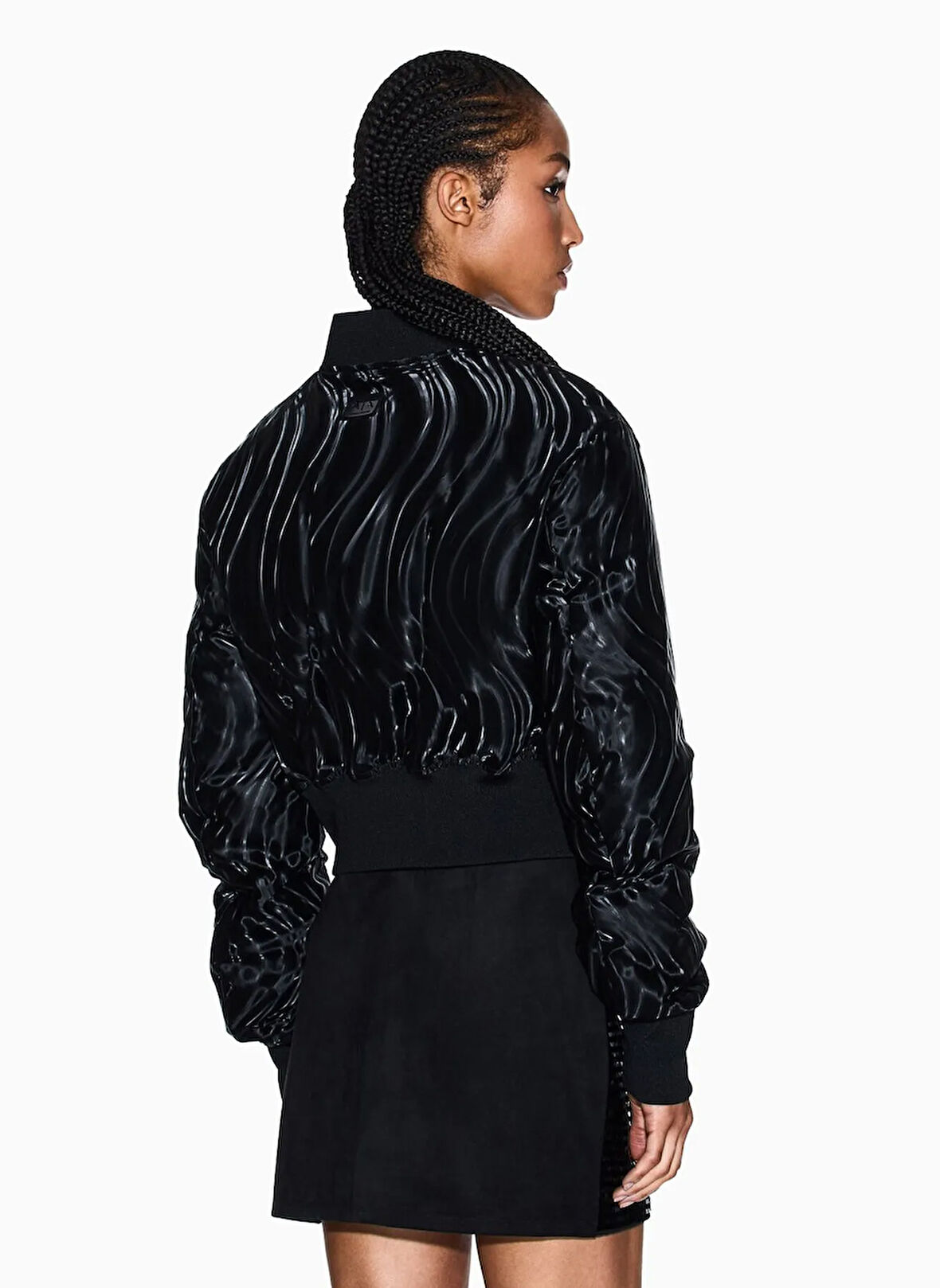 Armani Exchange Standart Siyah Kadın Ceket XW000738