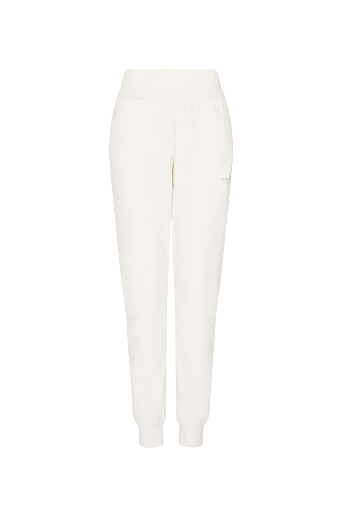 Kadın Regular Fit Logolu Jogger Eşofman Altı - Krem | XS