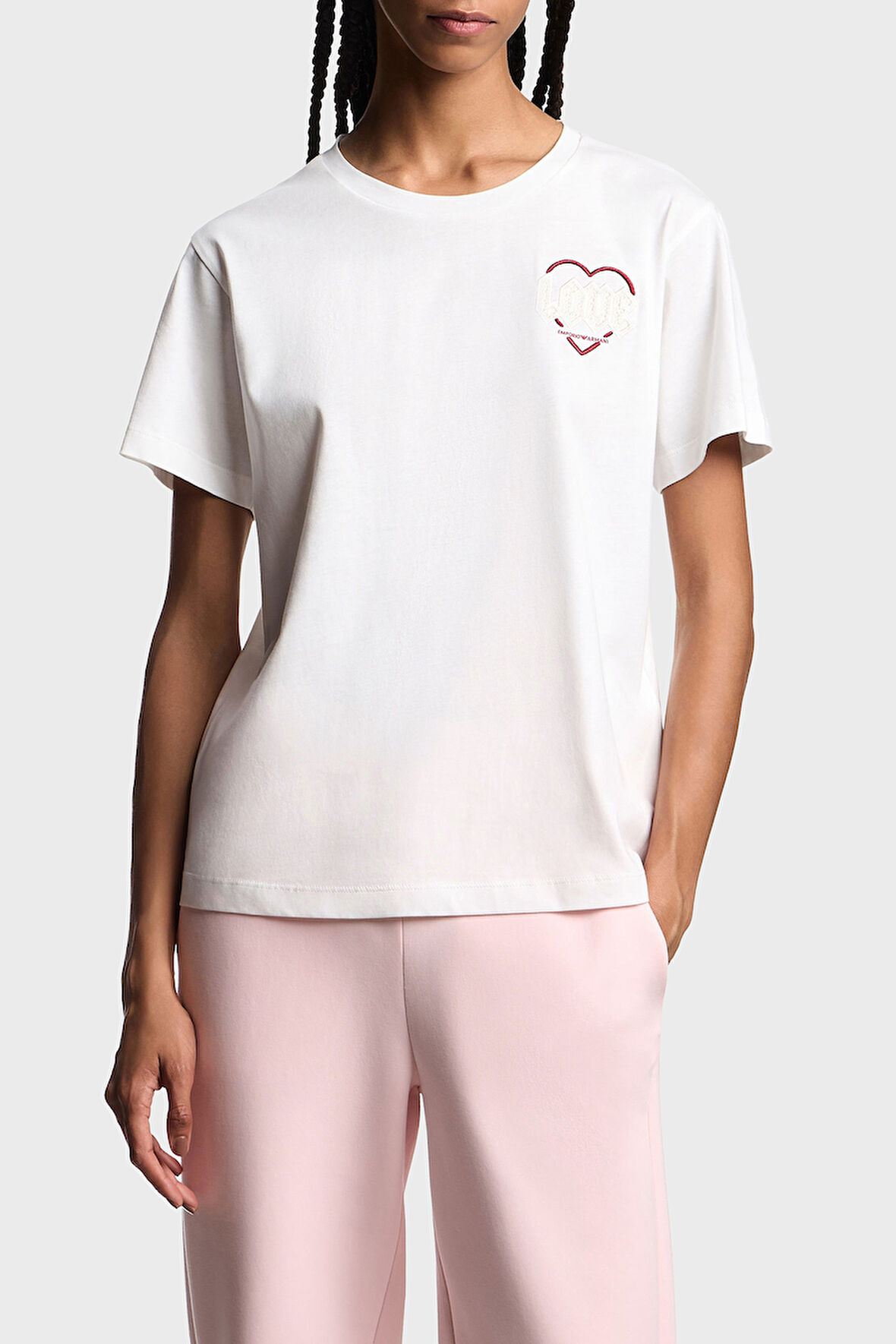 Emporio Armani Kadın T Shirt EW002608 AF18844 U0006