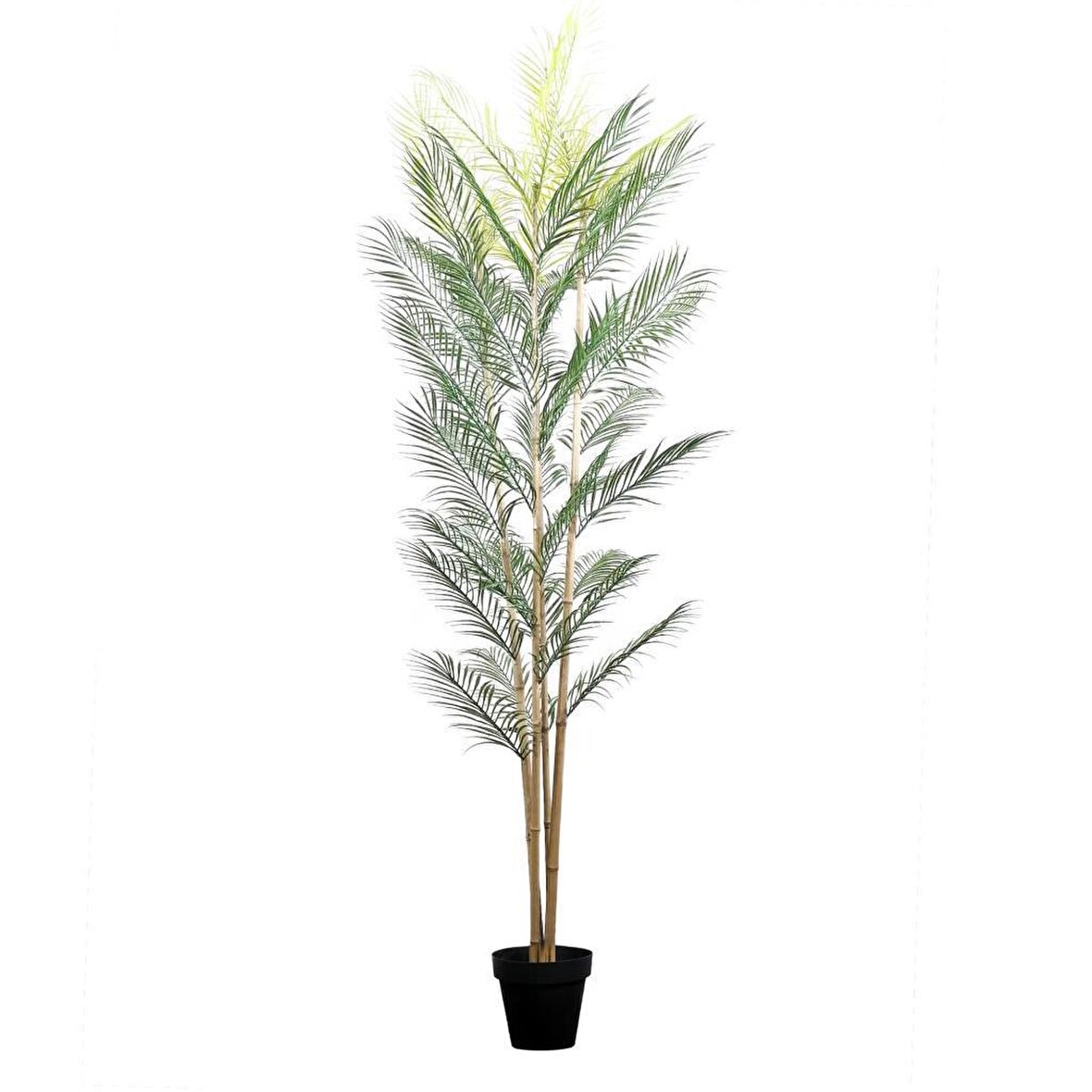 Yapay Ağaç 4 Gövdeli Palmiye Ağacı 180 cm 1.Kalite Yapay Çiçek