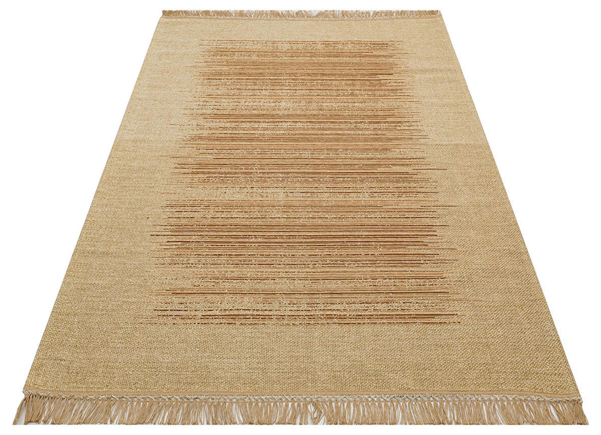 BROOKLYN HASIR DOKULU HALI BRK 02 NATURAL BEIGE 80*150 CM