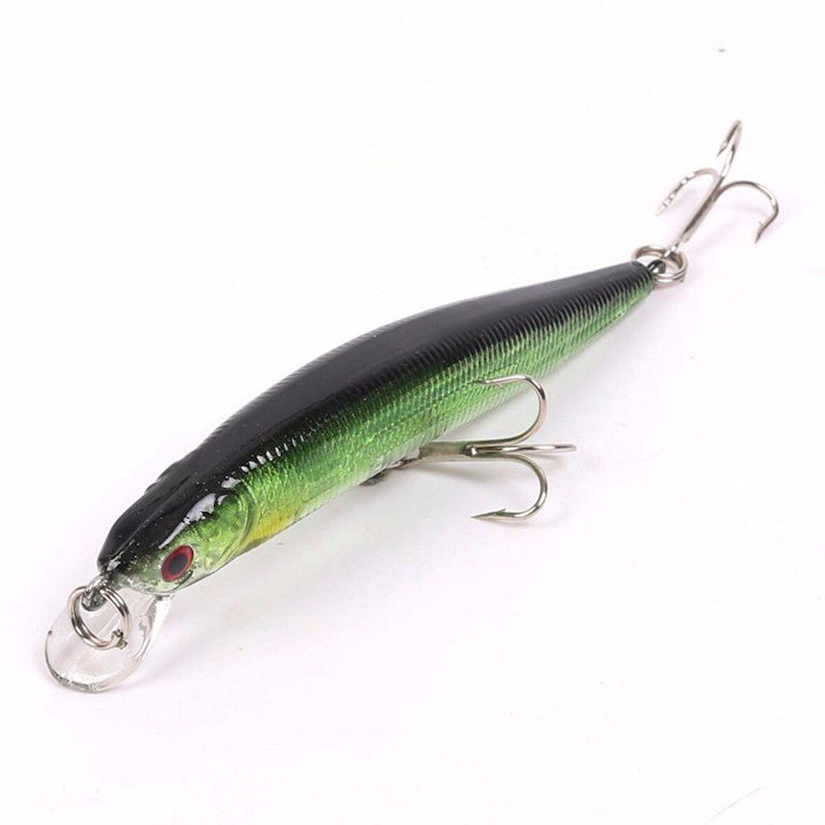 10cm 8,37gr ÇİFT KARBON ÇELİK KANCALI YEM