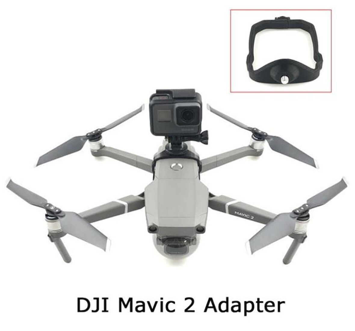 DJI Mavic 2 Pro 360° Panoramik Kamera Adaptörü Montaj Dirseği