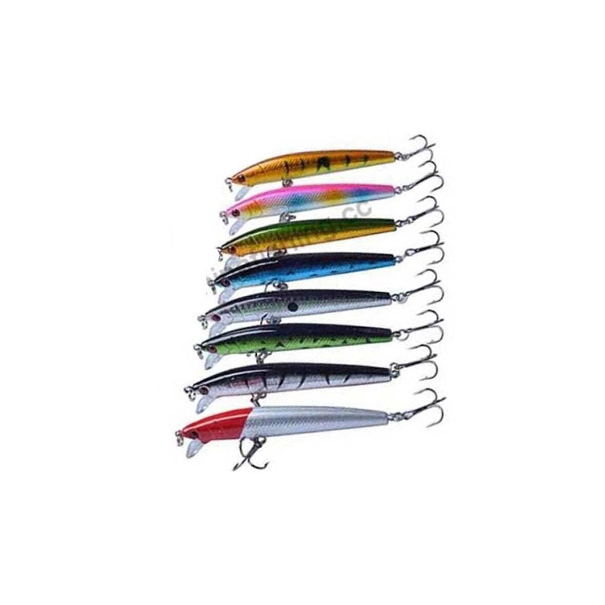 10cm 8,5gr ÇİFT KARBON ÇELİK KANCALI YEM