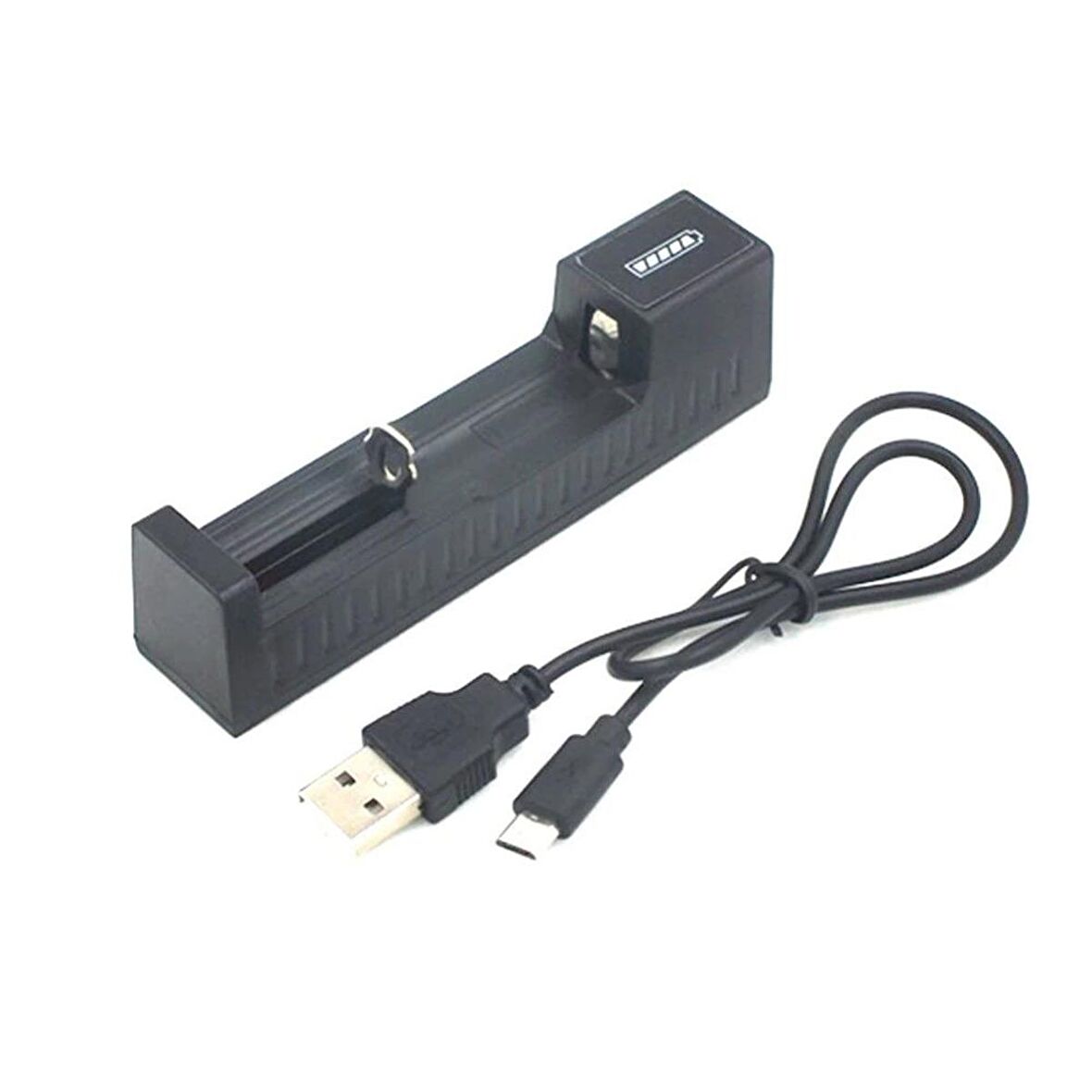 USB Akıllı Pil Şarj Aleti 3.7V 18650 26650 16340 14500 10400 Lion