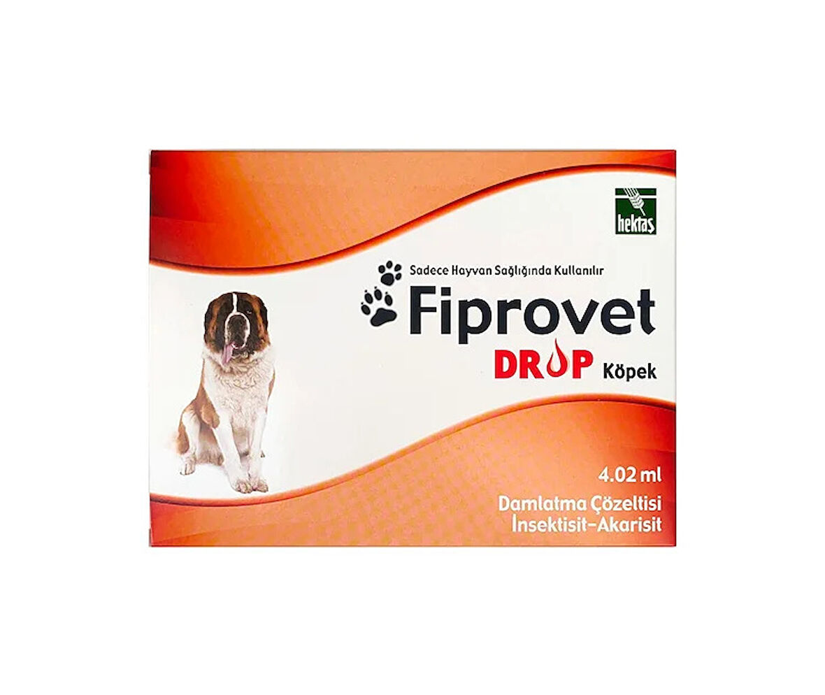 Fiprovet Drop Köpek Damla 40-60kg (4.02 ml 3 Pipet) SKT:04.25