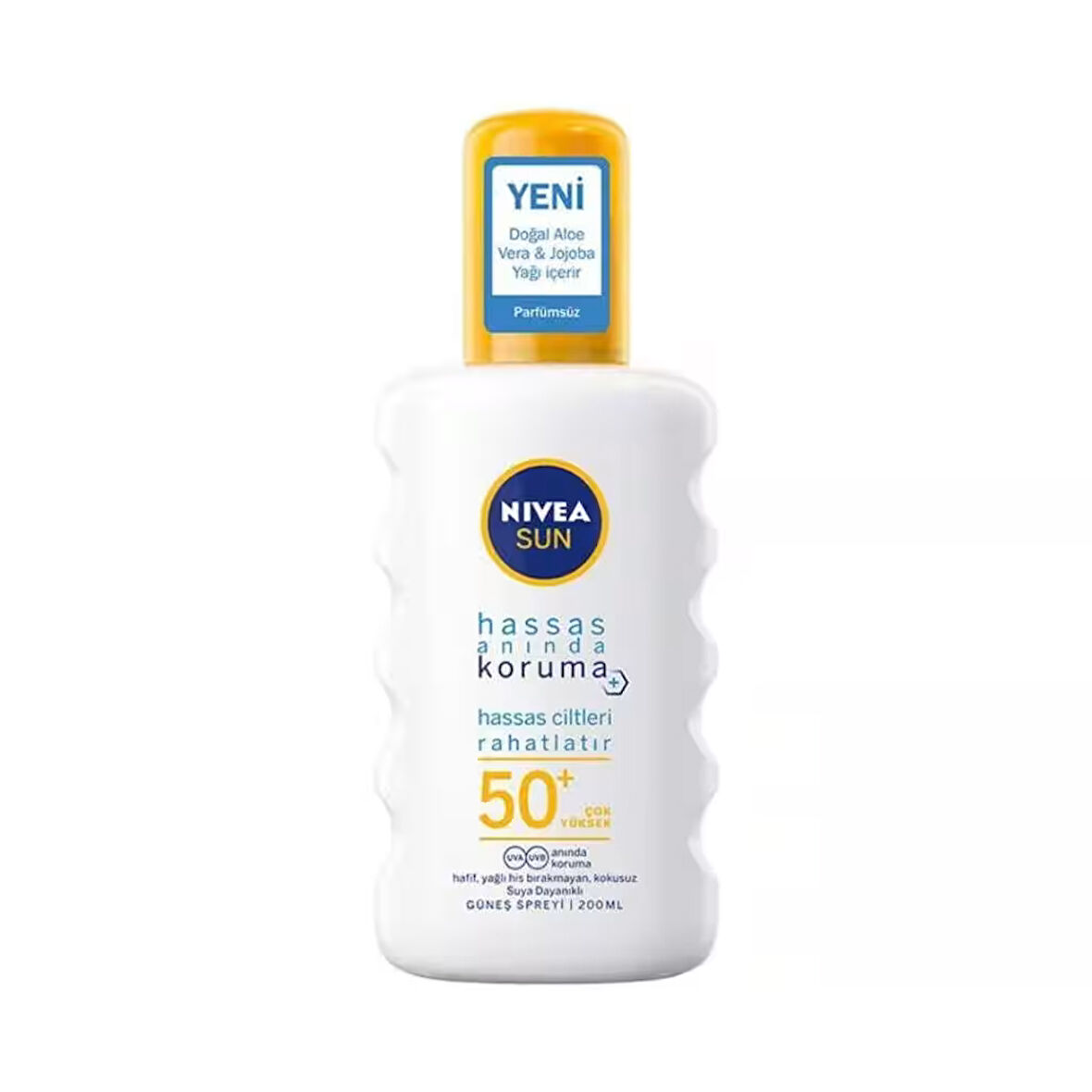 Nivea Sun SPF50+ Hassas Anında Koruma Güneş Kremi Sprey 200 ml