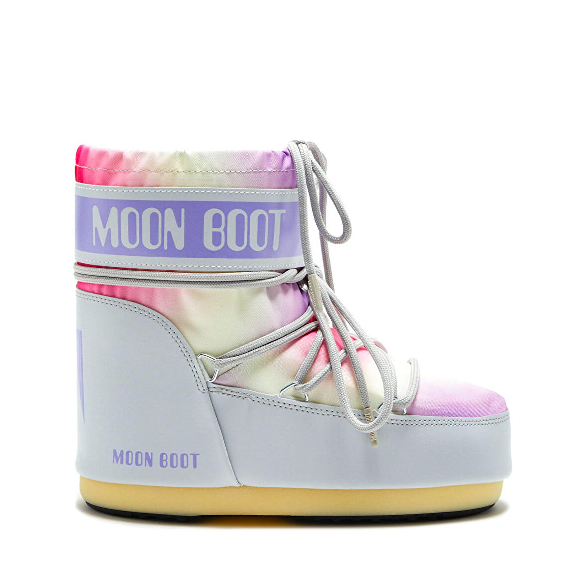 Kadın Kar Botu 14094200-002 Moon Boot Icon Low Tıe Dye Glacier Grey