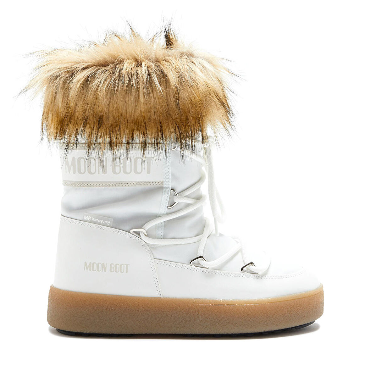 Kadın Kar Botu 24500600-002 Moon Boot Ltrack Monaco Low Wp White