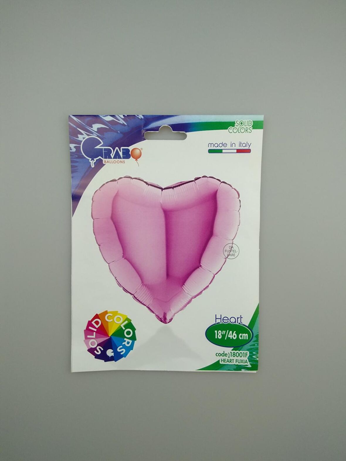 FOLYO BALON KALP 18'' FUŞYA D.Ü 6TL