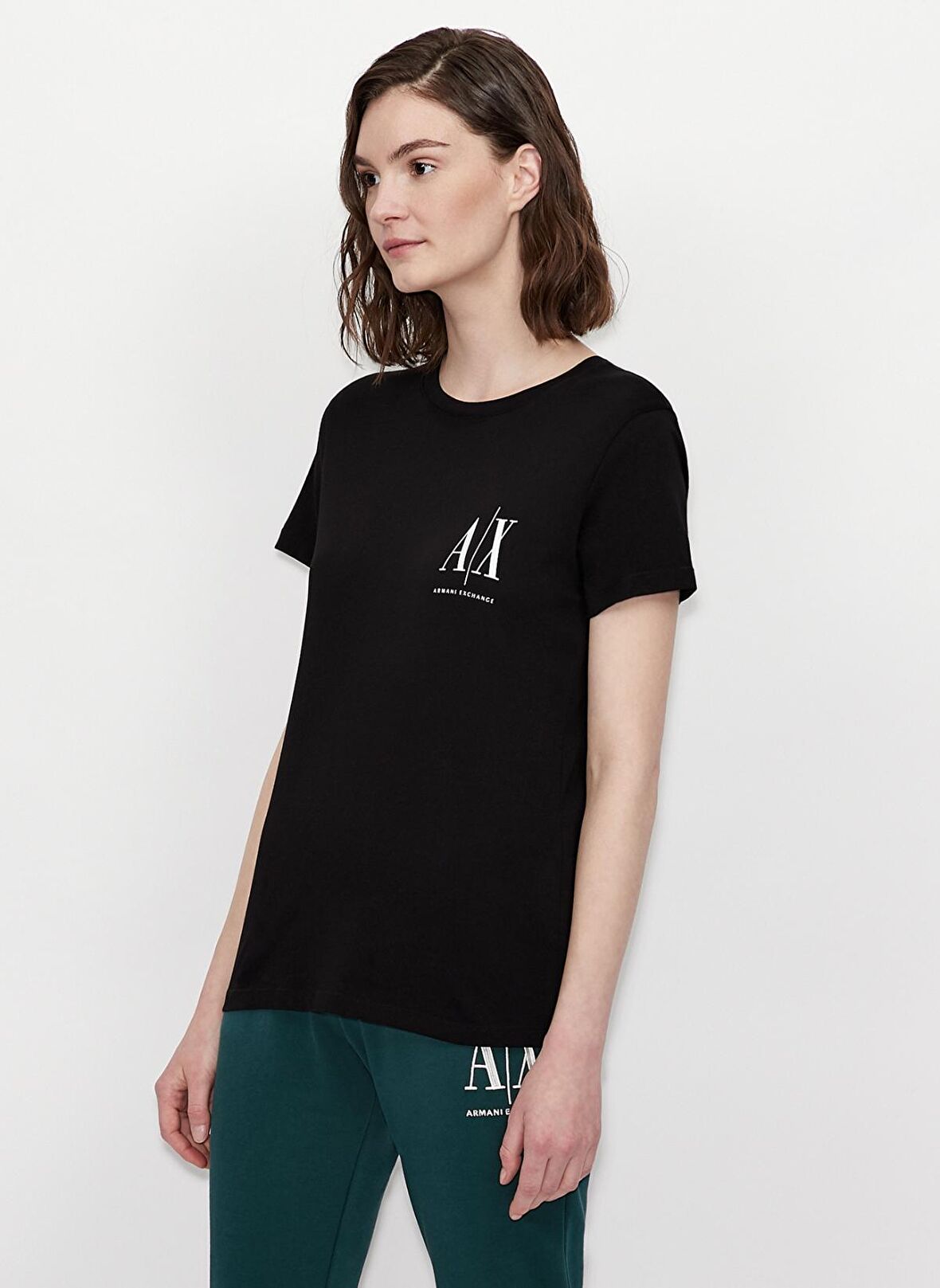 Armani Exchange T-Shirt, M, Siyah