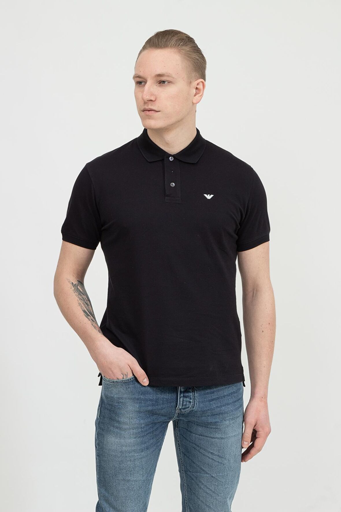 Emporio Armani Erkek Polo Yaka T-Shirt