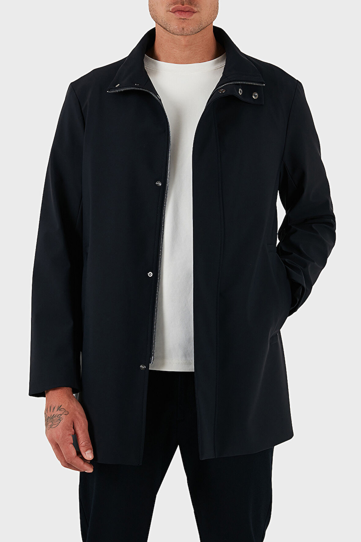 Emporio Armani Erkek Trençkot 8N1L81 1NZAZ 0920