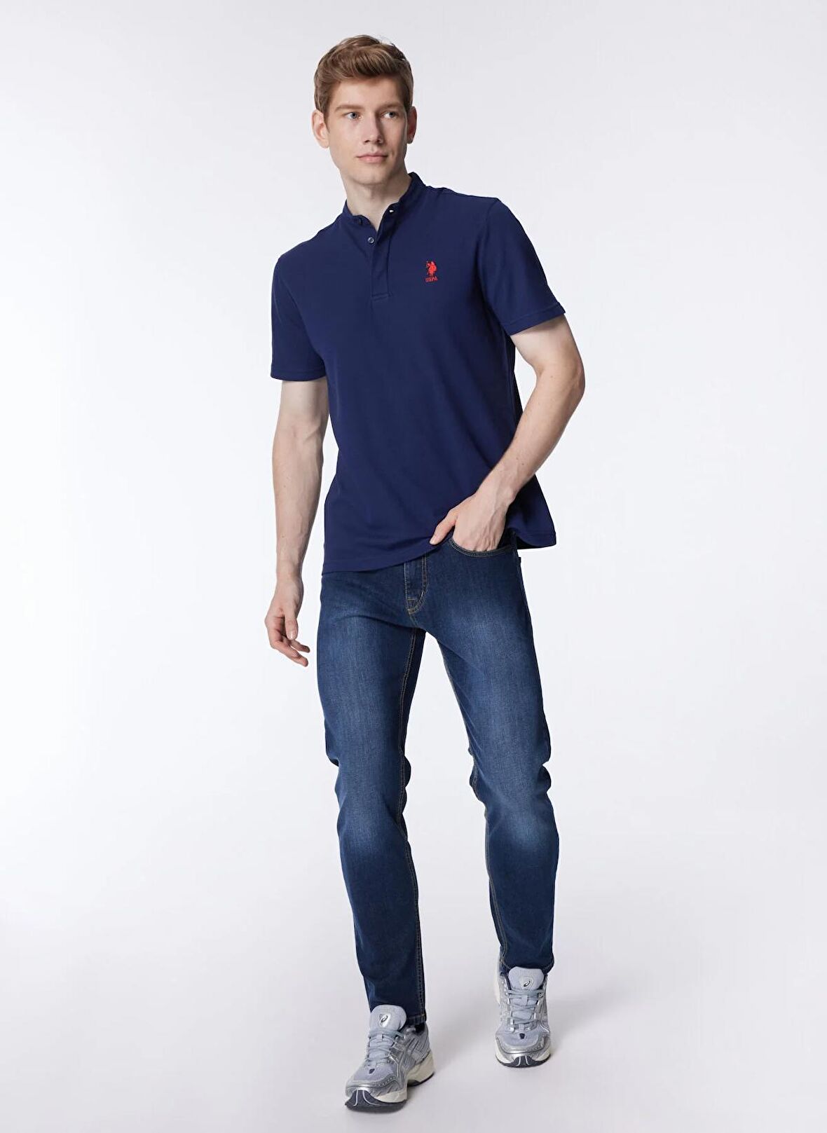 İce Play Normal Bel Normal Erkek Denim Pantolon 24EU1P02SL16020_5-Pocket Pants