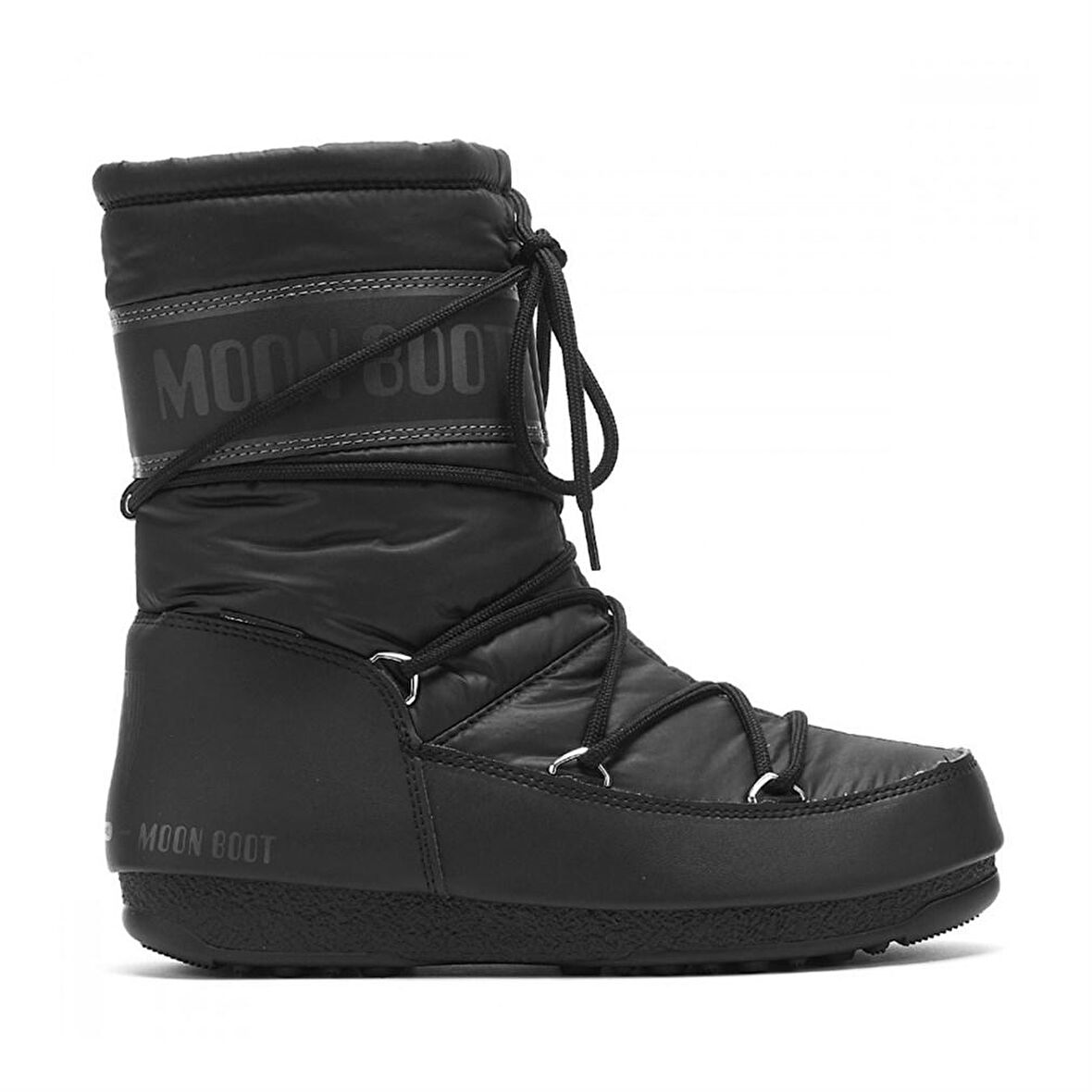 Kadın Bot 24009200-001 MOON BOOT MID NYLON WP BLAC