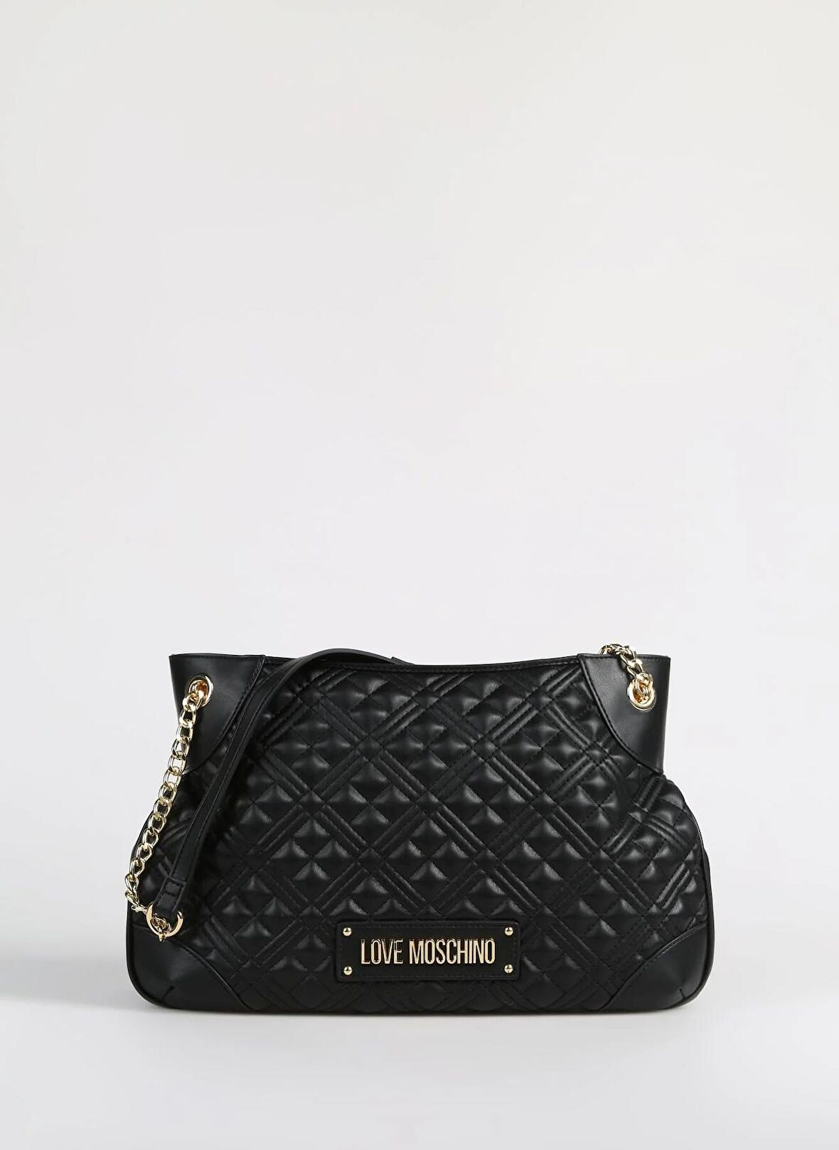 Love Moschino Siyah Kadın 15x14x12 cm Omuz Çantası JC4012PP1ILA0000