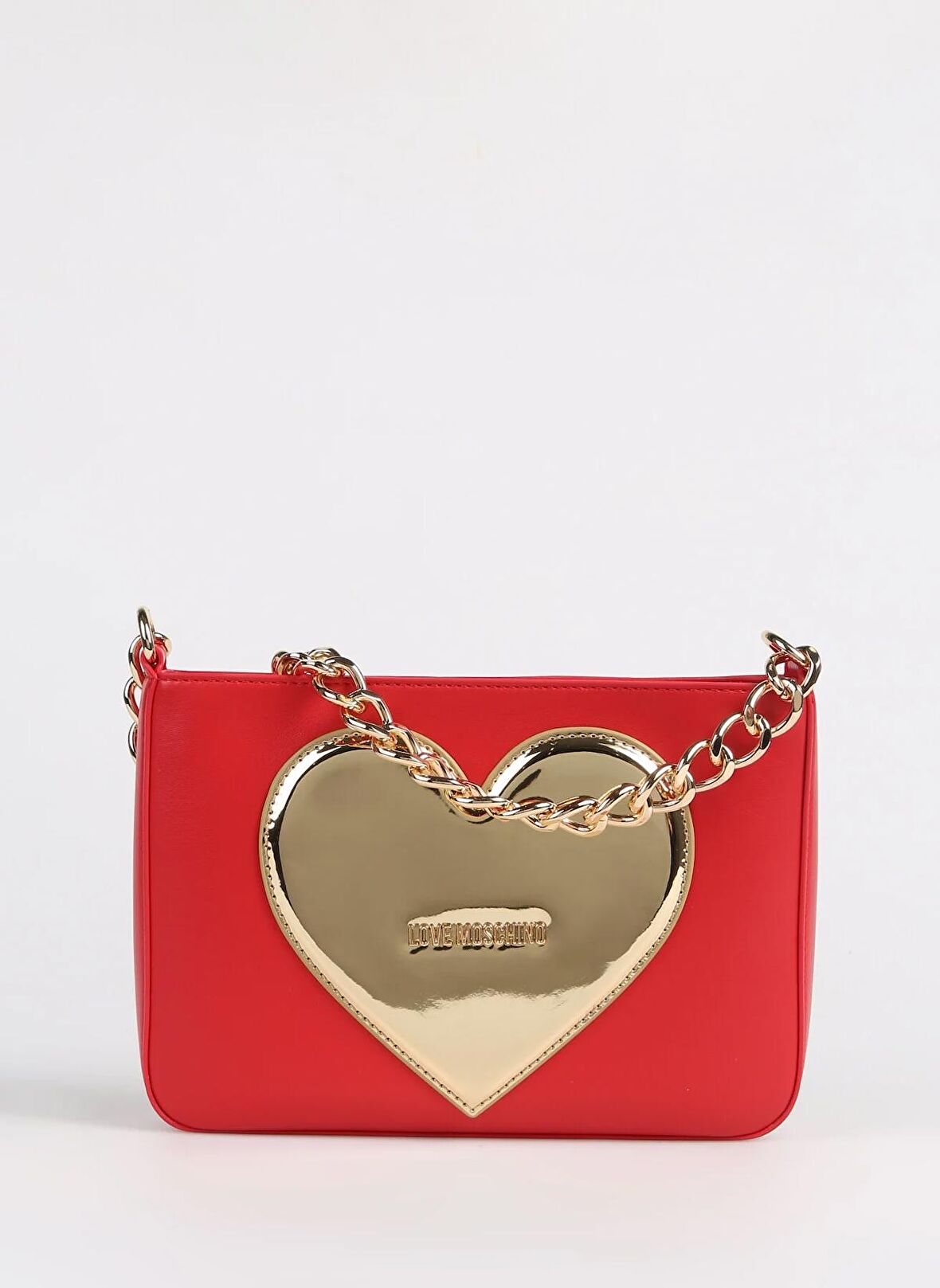 Love Moschino Kırmızı Kadın 15x17x13 cm Çapraz Çanta JC4227PP1IK2250A