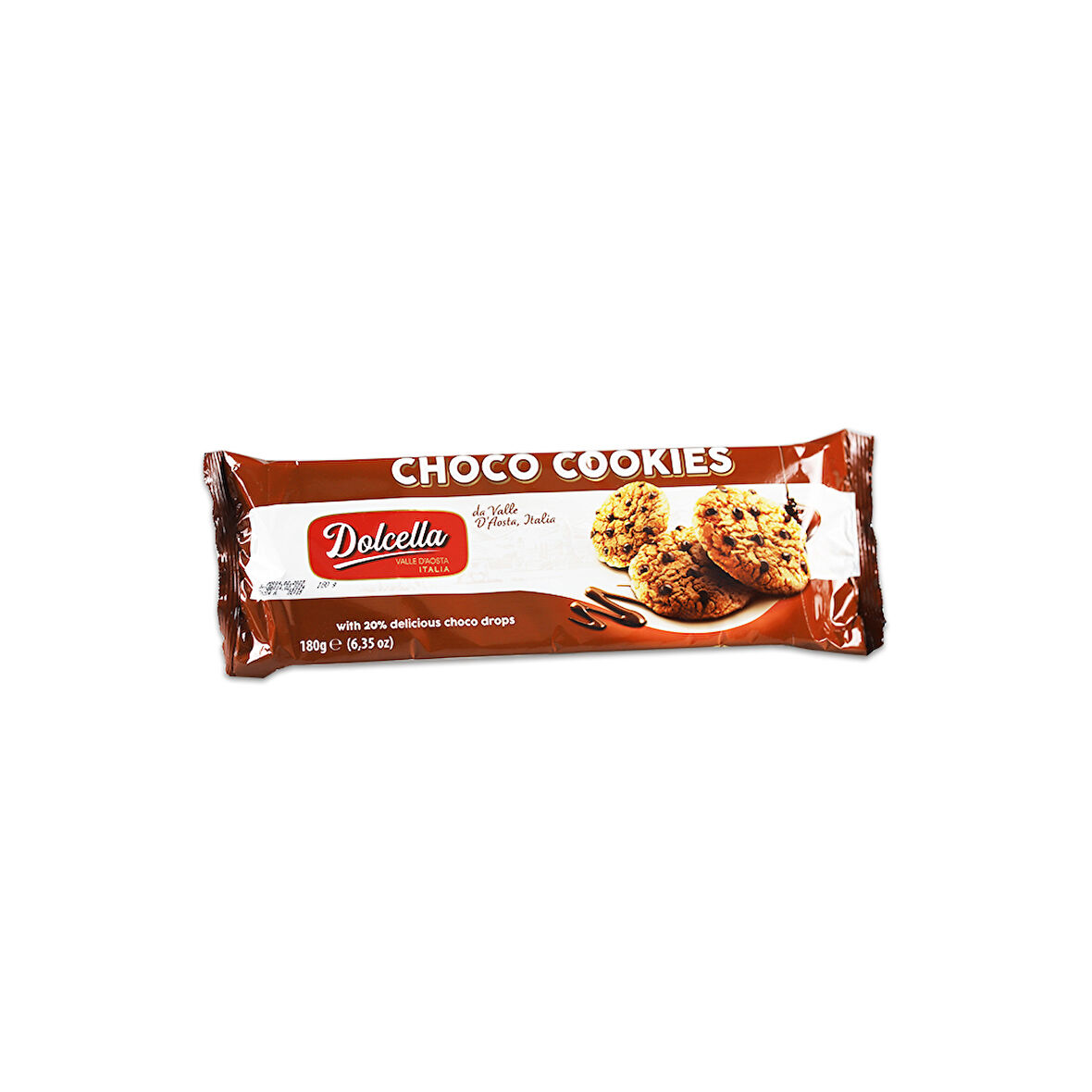 Dolcella Damla Çikolatalı Kurabiye 180 Gr. (1 Kutu)