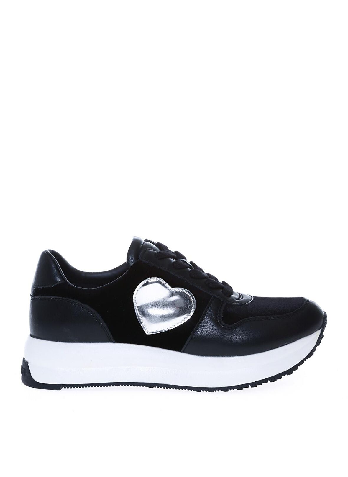 Love Moschino Siyah Kadın Yüksek Taban Sneaker JA15334G1DIM300A