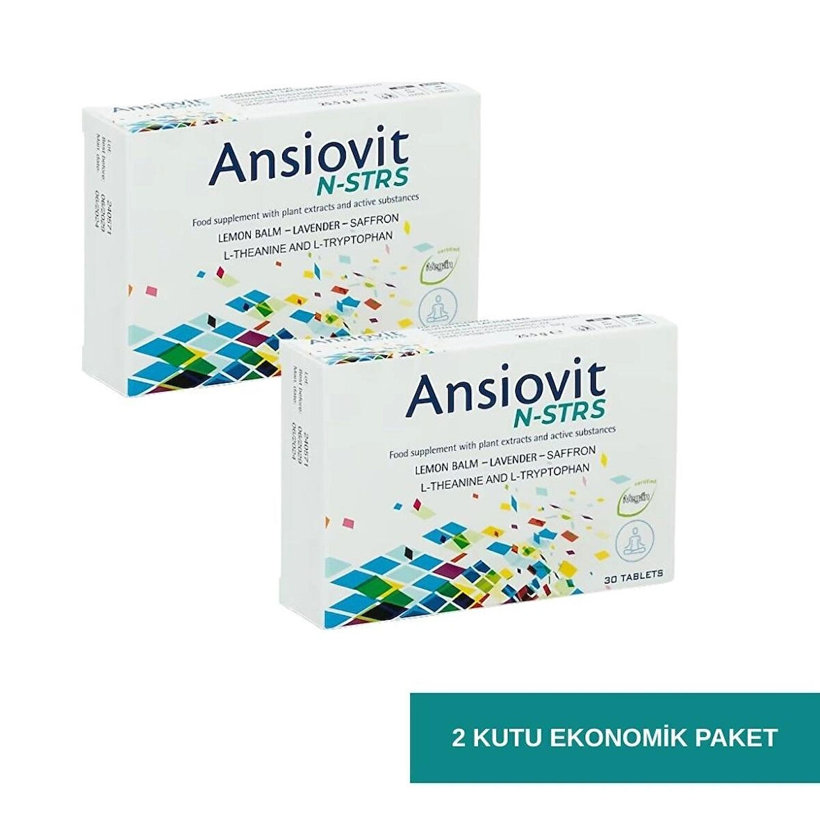 Ansiovit N-STRS 30 Tablet X 2 li Ekonomik Paket
