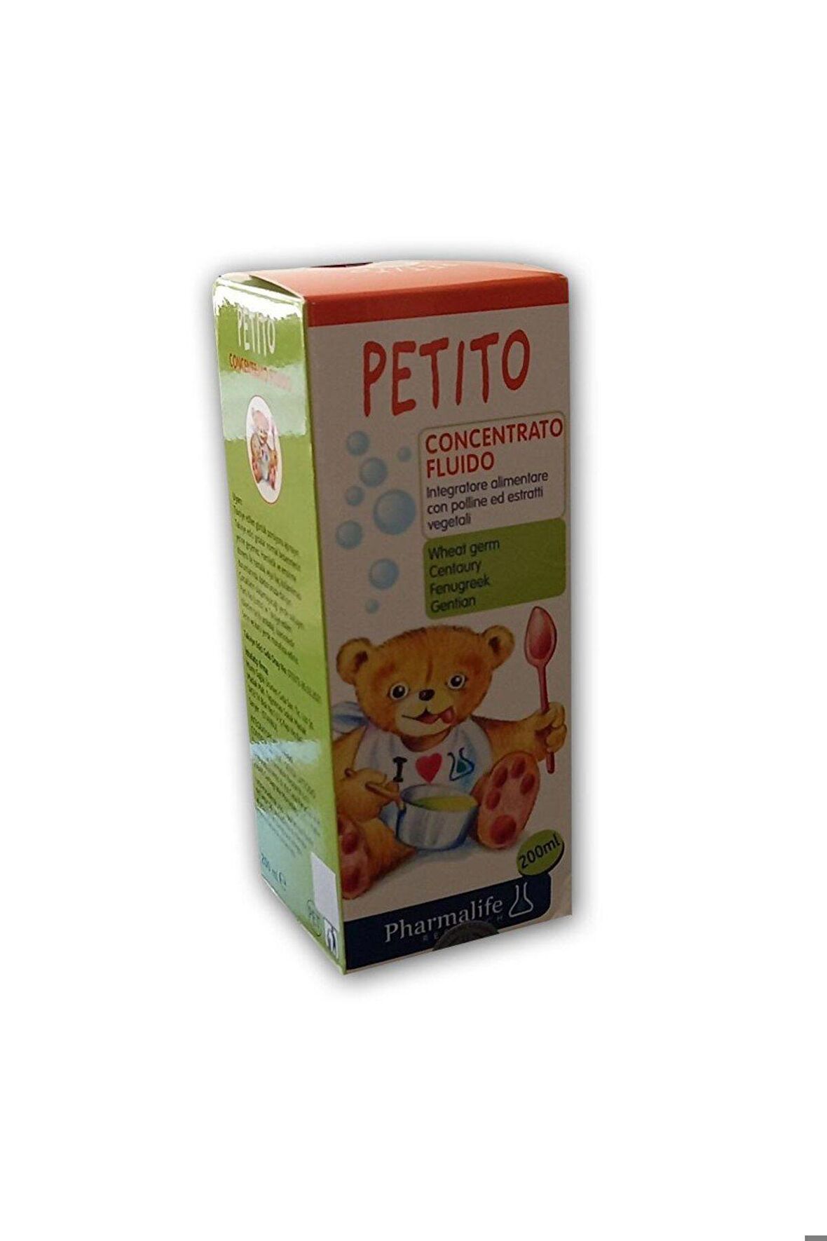 Petito 200ml Bitki Ekstrleri Içeren Sıvı Takviye Edici Gıda