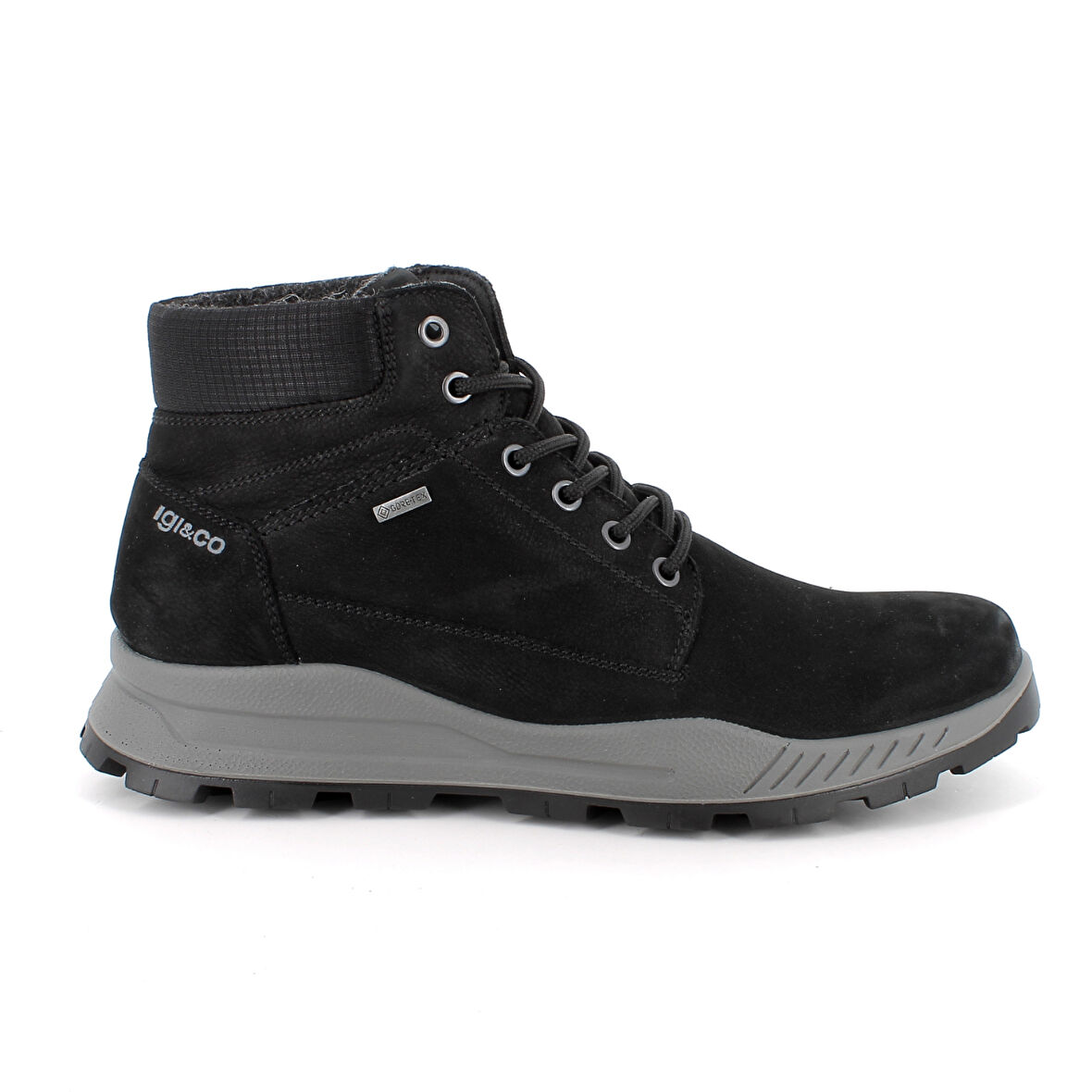 Erkek Bot 8629833 IGI&Co NABUK GUM LANA GORETEX Nero
