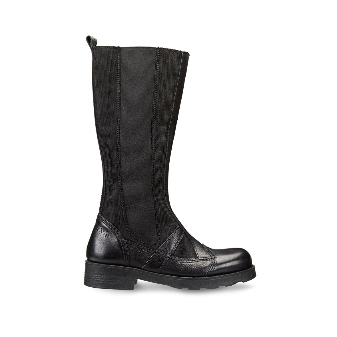Kadın Çizme OXW002600 OXS FRANK 0026 BOOT D NYLON/LEATHER Black
