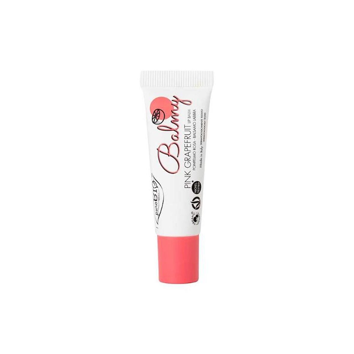 PuroBio Cosmetics Organik Lip Balm 10 ml - Pink Grapefruit