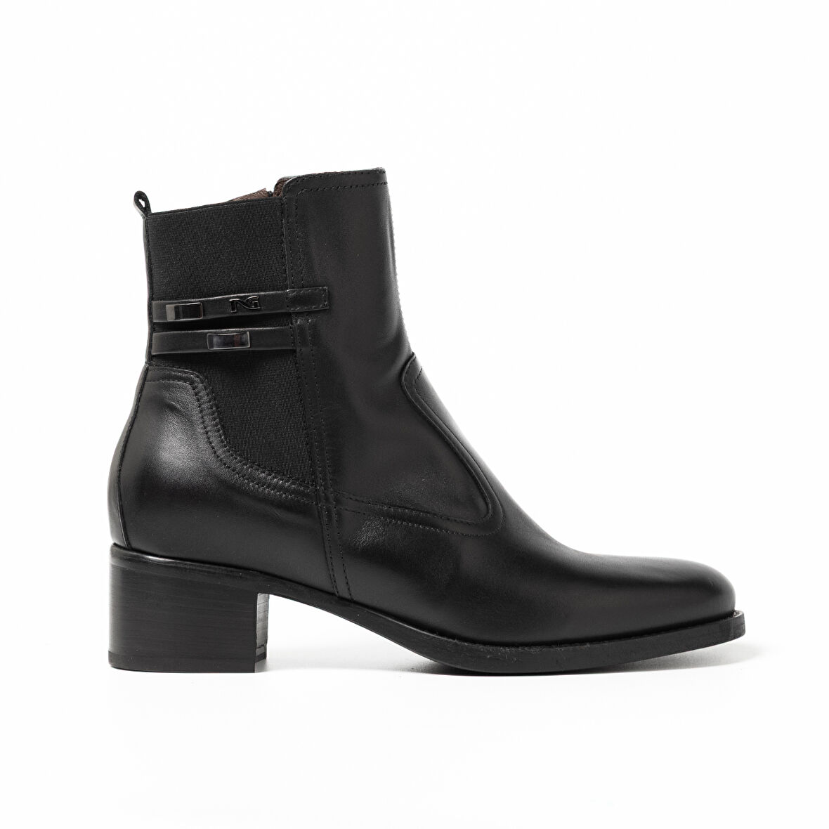 Nero Giardini  Kadın Bot I513840D 100 NeroGiardini GUANTO NERO ELASTICO NERO TR BRESCIA 894 Nero