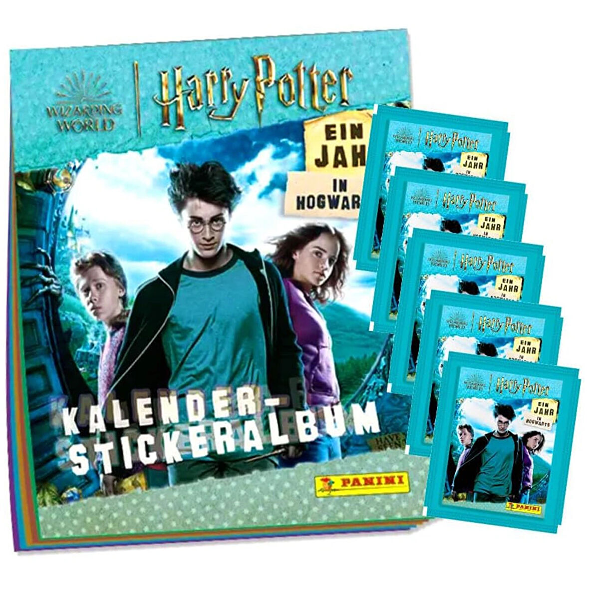 Harry Potter Hogwarts’ta Bir Yıl Takvimli Sticker Albümü+ 5 Sticker Paket (20 Sticker+5 Kart)