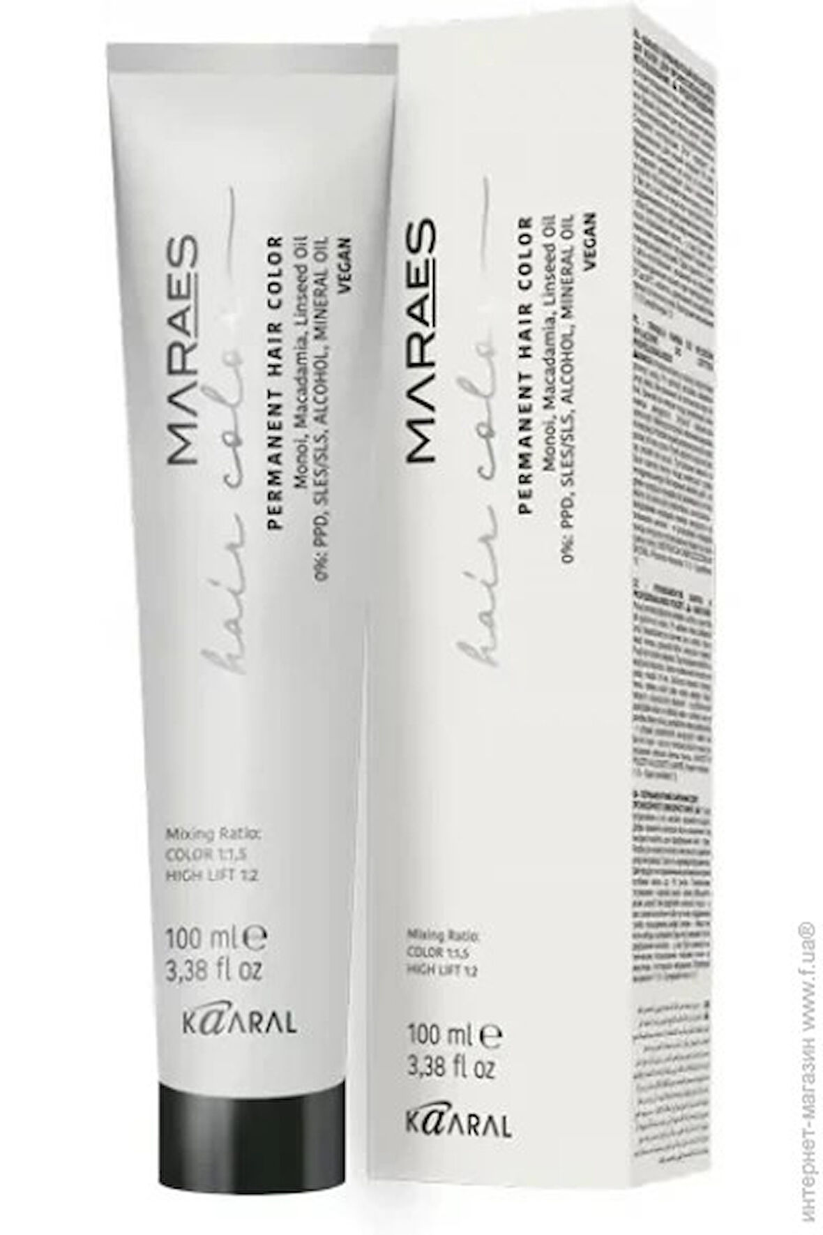 Maraes Vegan Koyu Yoğun Bakır Sarısı 6.44, 100ml