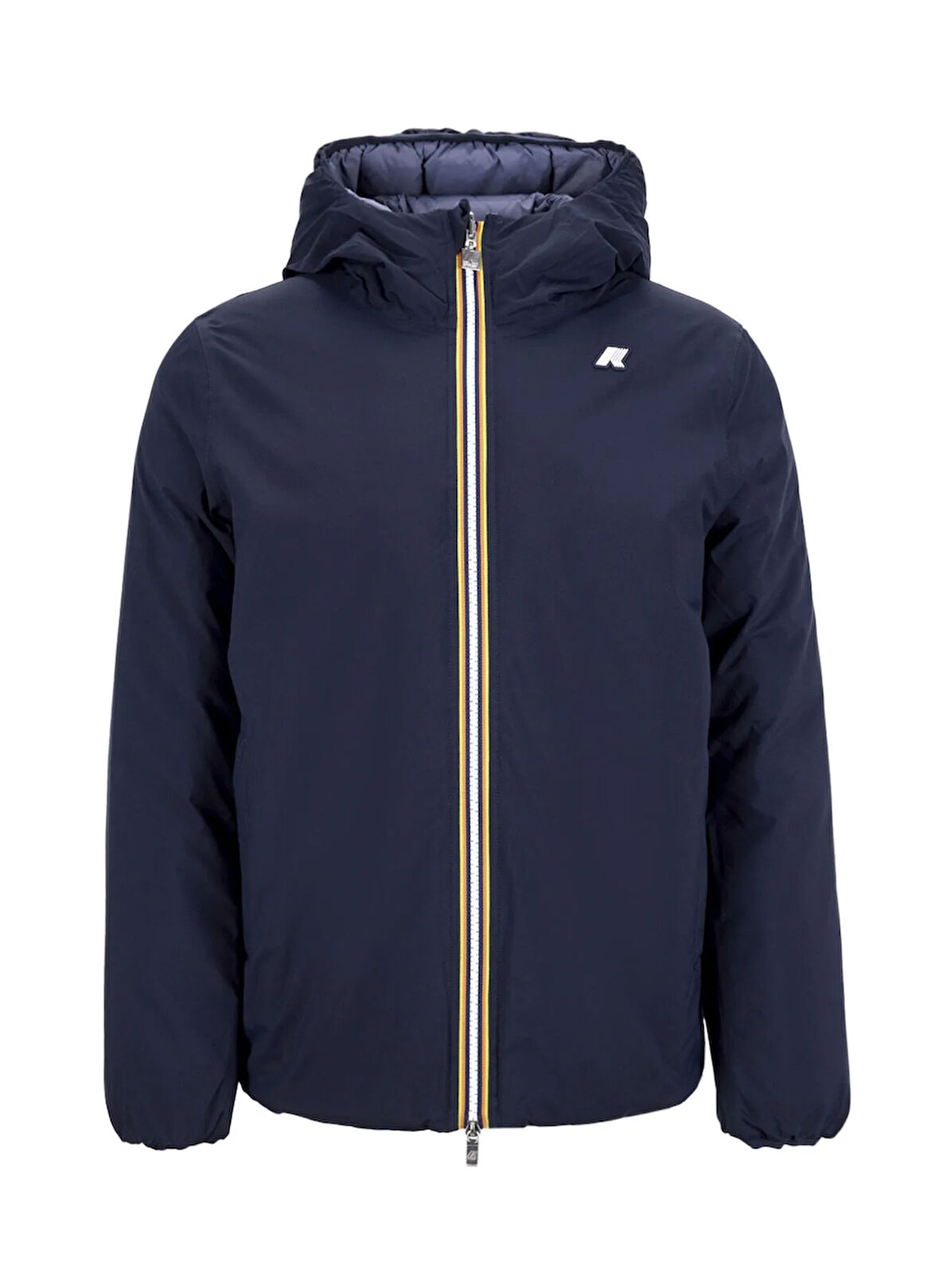 K-Way Mavi - Gri Erkek Mont K8127WW_JACK ST THERMO DOUBLE