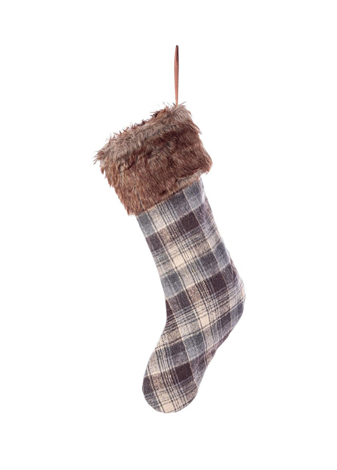 Yılbaşı Süsü Polyester Çorap H 45cm