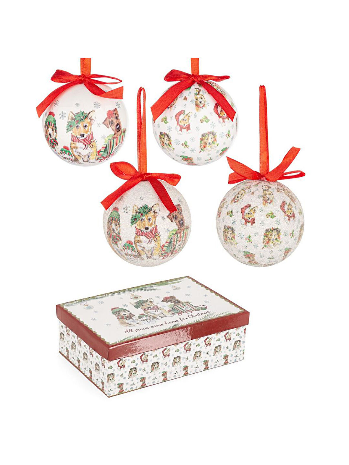 Adam Yılbaşı Ağaç Süsü 6 Adet 7,5cm