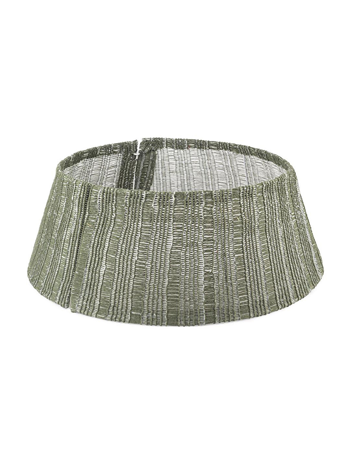 Lumy Yeşil Yılbaşı Ağaç Altı Eteği Metal 52-67*25cm